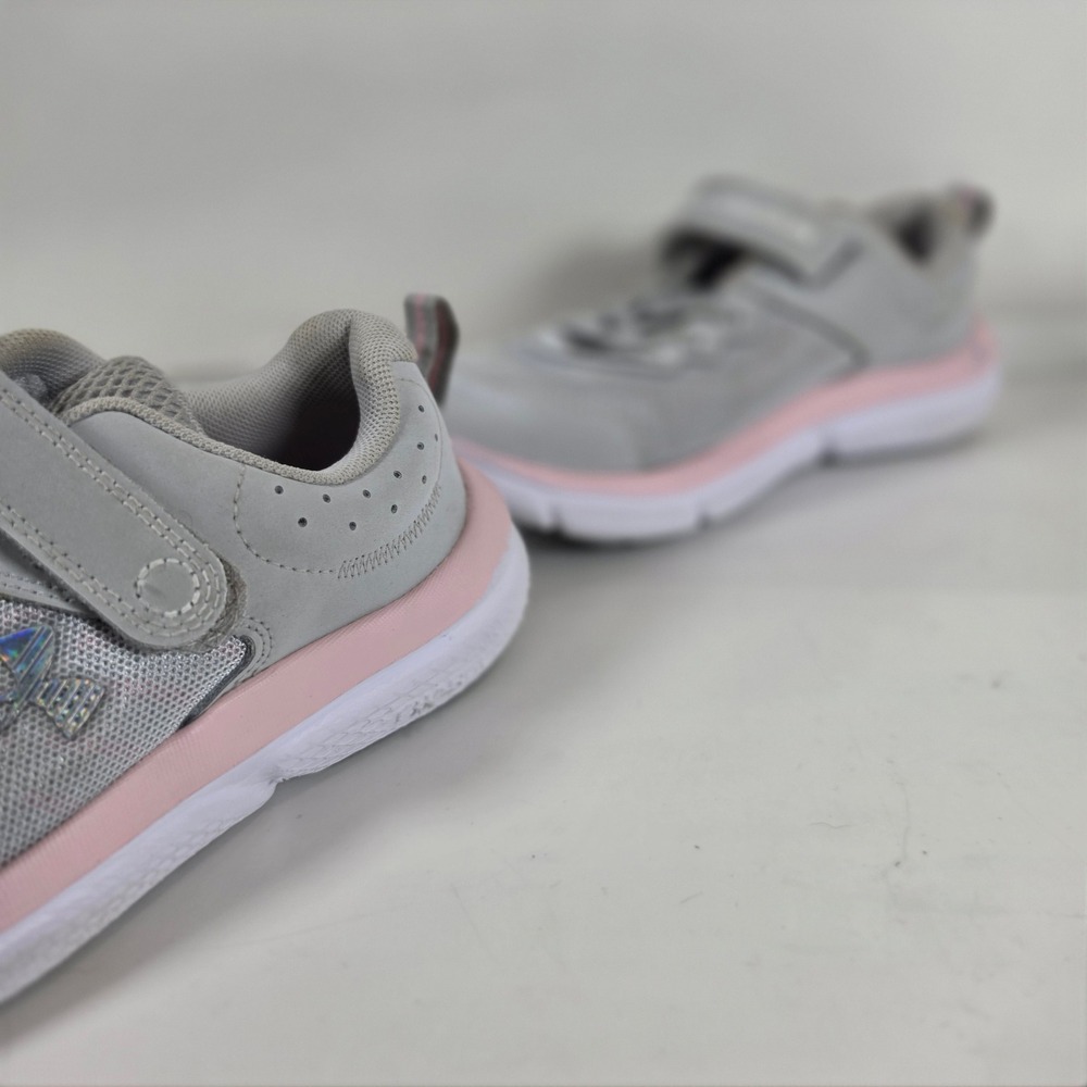 Under Armour Girls Assert 10 Grey Pink Running Shoes Size 3Y - Picture 8 of 8